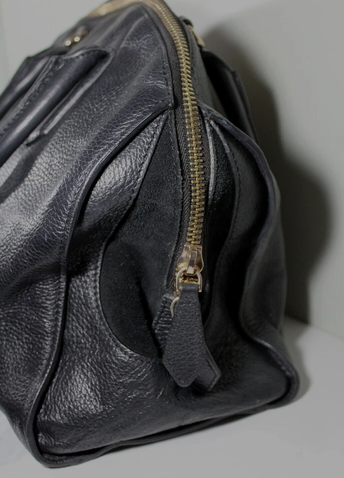 Roberto Cavalli Black Leather Dome Bag - Image 4 of 4