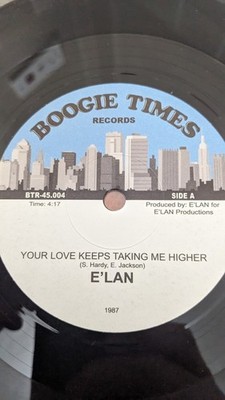 MODERN SOUL E'LAN YOUR LOVE KEEPS TAKING ME HIGHER/ ON LIMIT 7''