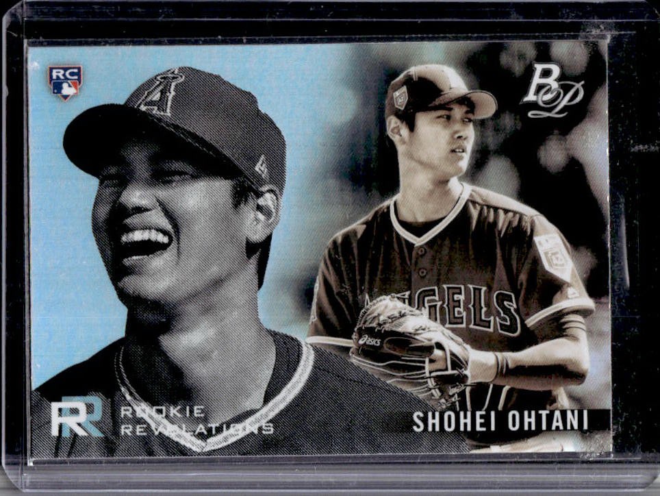 2018 Bowman Platinum Shohei Ohtani Rookie Revelations RC Rookie #RR-9 Angels