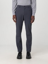 Theory Men  s 33x32 Slim Dress Trousers Dark Navy Stretch Suit Pants Workwear