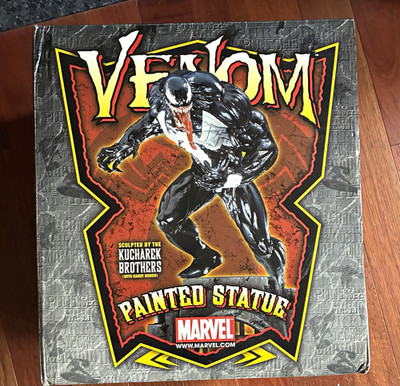 Bowen Designs Marvel Venom Painted Resin Statue 13in+ Limited 2005 BD0705VNS
