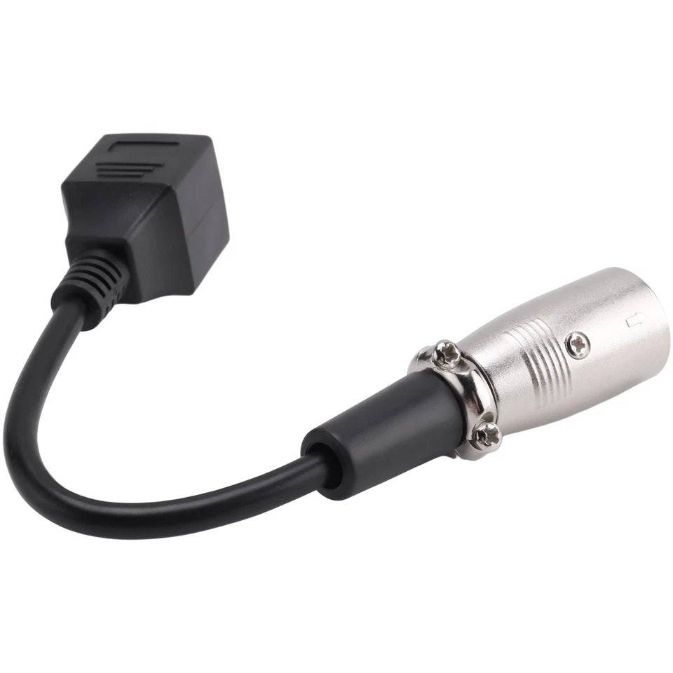  Cable Extension Cable XLR 3 Pin To RJ45  Connector Easy To Use (Male) O9D36767 - Image 2 of 4