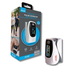 New MOBI Digital Finger Tip Pulse Rate Oximeter Blood Oxygen Monitor