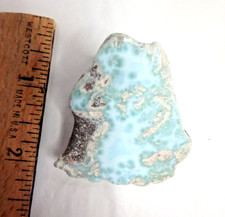 Pretty Larimar Crystal 🌊💙41.9 grams 🌊💙 Polished one side