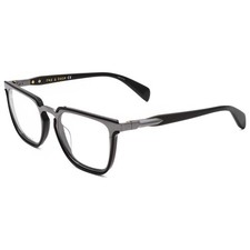 Rag  Bone Men's 51 mm Black Dark Ruthenium Opticals RNB7039-ANS-51