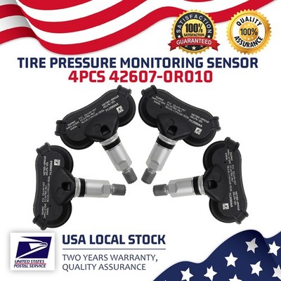 4PCS OEM Tire Pressure Monitor Sensor fit for TOYOTA HIGHLANDER RAV4 42607-0R010