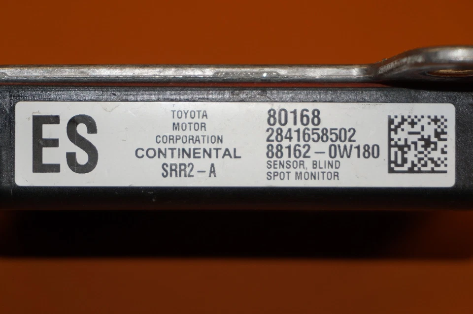 LEXUS ES350 BLIND SPOT MONITOR RADAR SENSOR 2013 2014 2015 88162-0W180 ES300H - Image 4 of 4