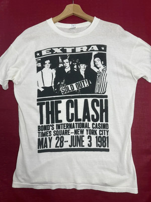 Rare The Clash Band Sold Out! Shirt Unisex All Size K382