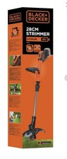 Image of BLACK+DECKER 28cm 18V Lithium-Ion AFS Strimmer Grass Trimmer (STC1820PC)