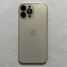 Original Back Glass Housing Cover Frame Replacement For iPhone 13 Pro Max Gold