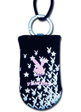Étui iPod nano 4gen-5gen Playboy chaussettes noir et argent