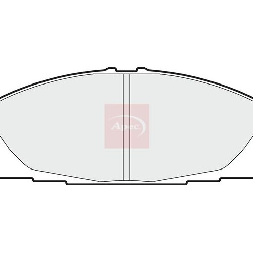 For TOYOTA HIACE IV H1 H2 1995 to 2012 BRAKE PADS (FRONT) (R90) PAD1624