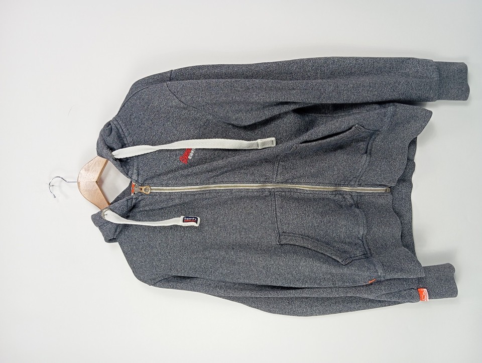AllSaints: Sweat à capuche gris, taille M - Vestiaire Collective