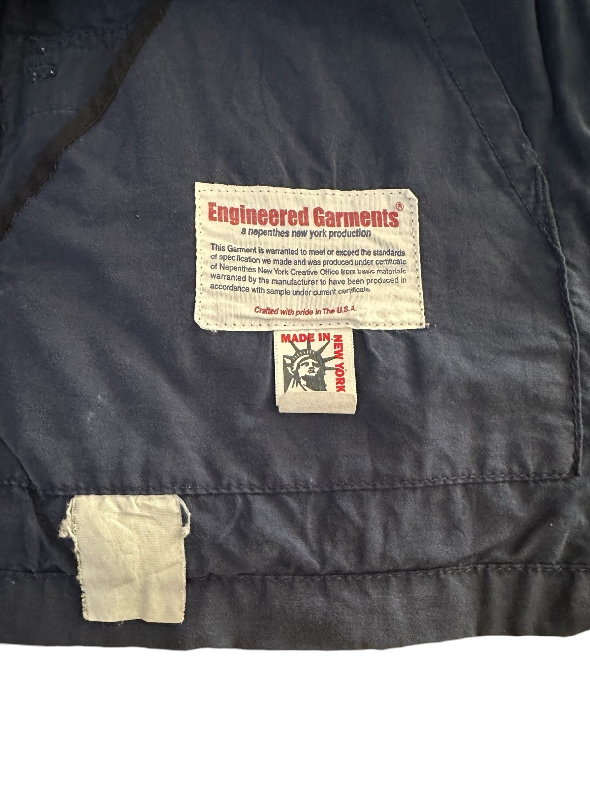 Engineered Garments Navy Lightweight Pathfinder J… - image 10