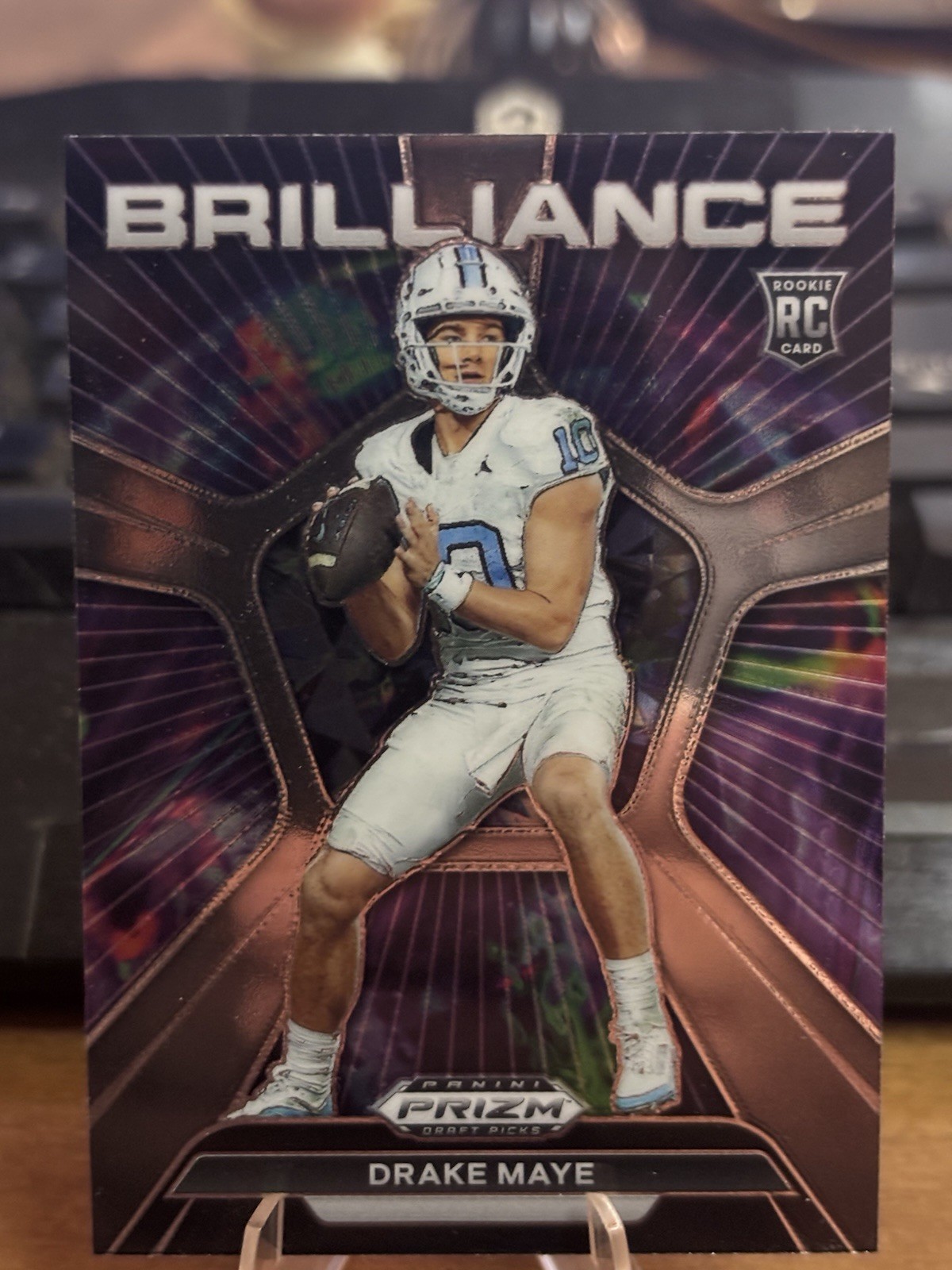 DRAKE MAYE ROOKIE I 2024 Panini Prizm Draft Picks #BR-DM BRILLIANCE RC NMMT 💎