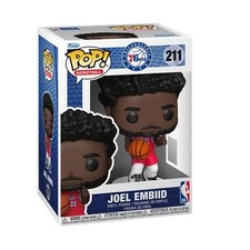 Funko POP! Joel Embiid Philadelphia 76ers NBA Figure 211 + Protector