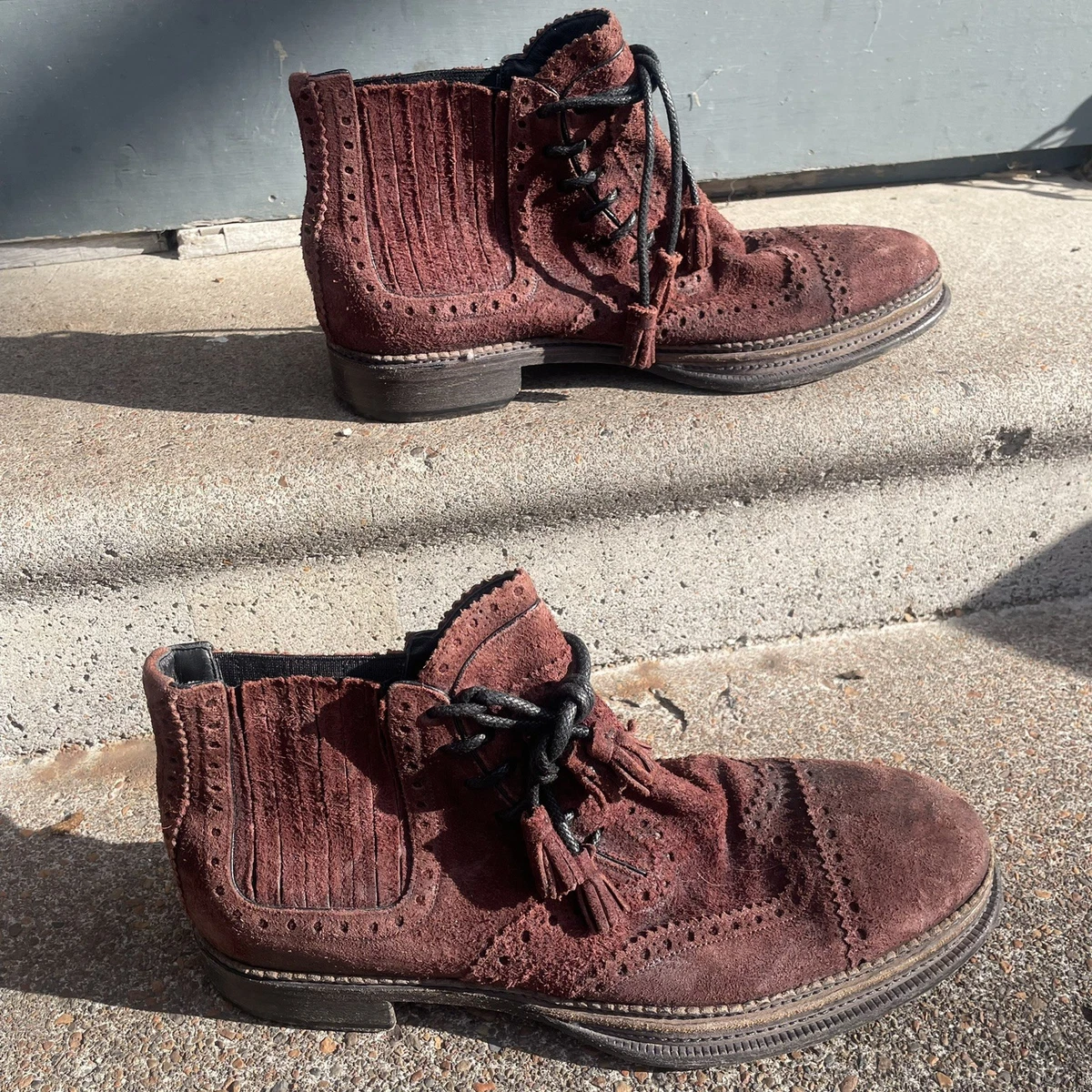Dolce&Gabbana Suede Boots for Men for Sale | Shop New & Used Men's