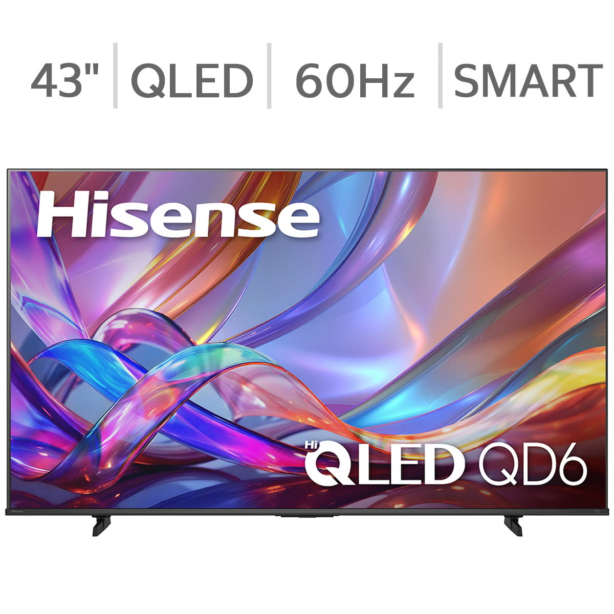 Hisense 43" Class - QD65 Series - 4K Hi-Qled Smart TV