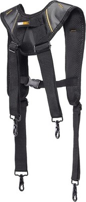 ToughBuilt ClipTech Series Pro Padded Suspenders,Heavy-Duty Adjustable TB-CT-51