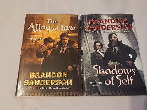 The Alloy Of Law & Shadows Of Self - Brandon Sanderson (HC 1st Prints)