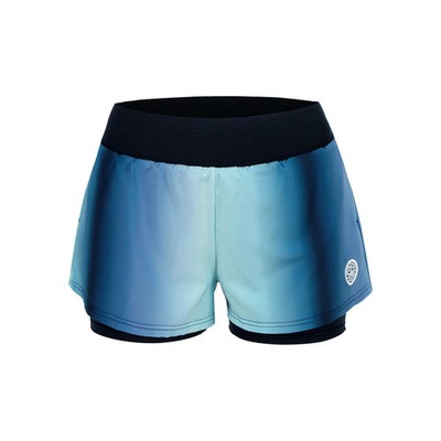 BIDI BADU Spectrum 2In1 Printed Shorts Damen dunkelblau