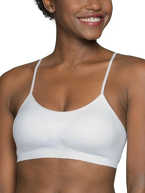 PACK de 4 sujetadores Vanity Fair Beyond Comfort sin costuras acolchados bralette talla - S/M L/XL Foto 2 de 4