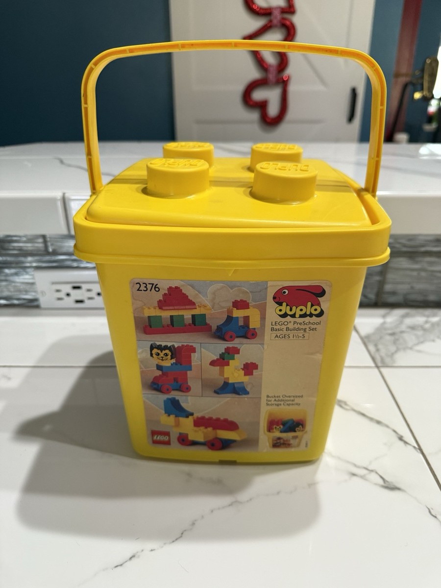 LEGO DUPLO 2376- Duplo Building Set 33 Piece Play Set With Bucket