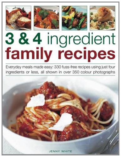 3 & 4 Ingredient Family Recipes-Jenny White