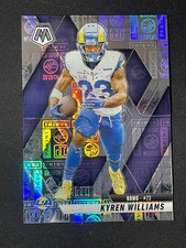2025 Panini Mosaic Silver Knight Logo Prizm #136 Kyren Williams /149 YT92