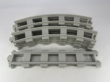 Britt Allcroft Thomas Friends Plastic Train Track Lot of 10 Gray Good Condition