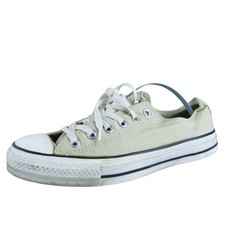 Converse Men's Low Top Sneaker Taupe Fabric Size 7 Medium Gently Used 2025