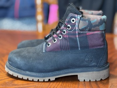 Timberland Premium 6-Inch Waterproof Boot Black/Plaid Timberland 6 main image 2