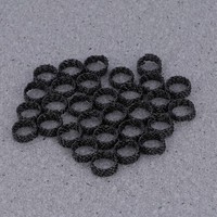 30 Pcs Haarschmuck Damen Dreadlock -Manschetten Dreadlocks Perlen