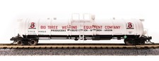 Broadway Limited 3722 N Scale Big 3 Industries Cryogenic Tank Car (Pack of 2)