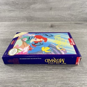 Disney's The Little Mermaid Nes (Nintendo, 1991) 100% Complete w/ Protector
