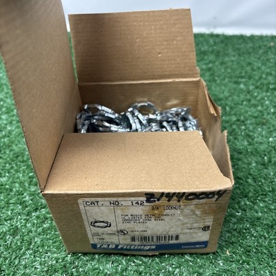 New T&B 142 LOT Of 95 Steel Locknut 3/4''