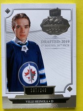 The Cup 🏒 Ville HEINOLA ROOKIE Class of 2020 2019-20 UD RC Winnipeg JETS /249!