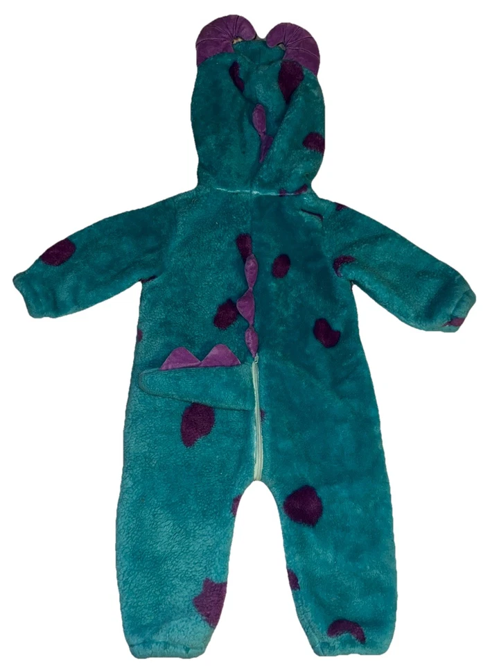 Disfraz Disney Baby Pixar Monsters Inc University Sully bebé talla 6-12 meses Foto 4 de 4