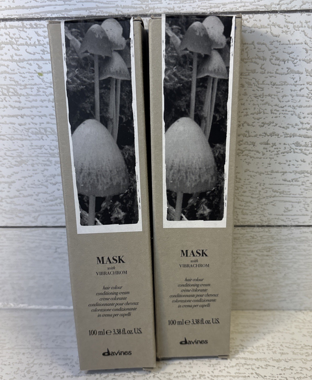 2-Davines MASK with VIBRACHROM Conditioning Creme Hair Colou