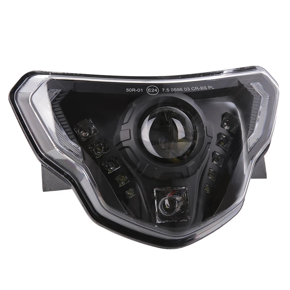 Kit de montaje de faros delanteros LED con ojo de ángel para BMW G310GS G310R 2016-2022 Foto 2 de 4