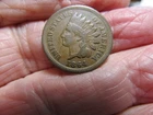 1864 Indian Head Cent Bronze High Grade Partial Liberty