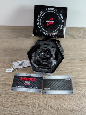 Casio G-Shock GA110-1B Shock Resistant W.R. 20 Bar