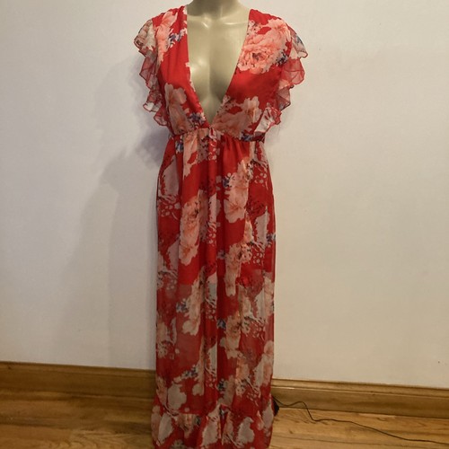 Blush Boutique size 4 multi color floral long dress - Picture 8 of 24