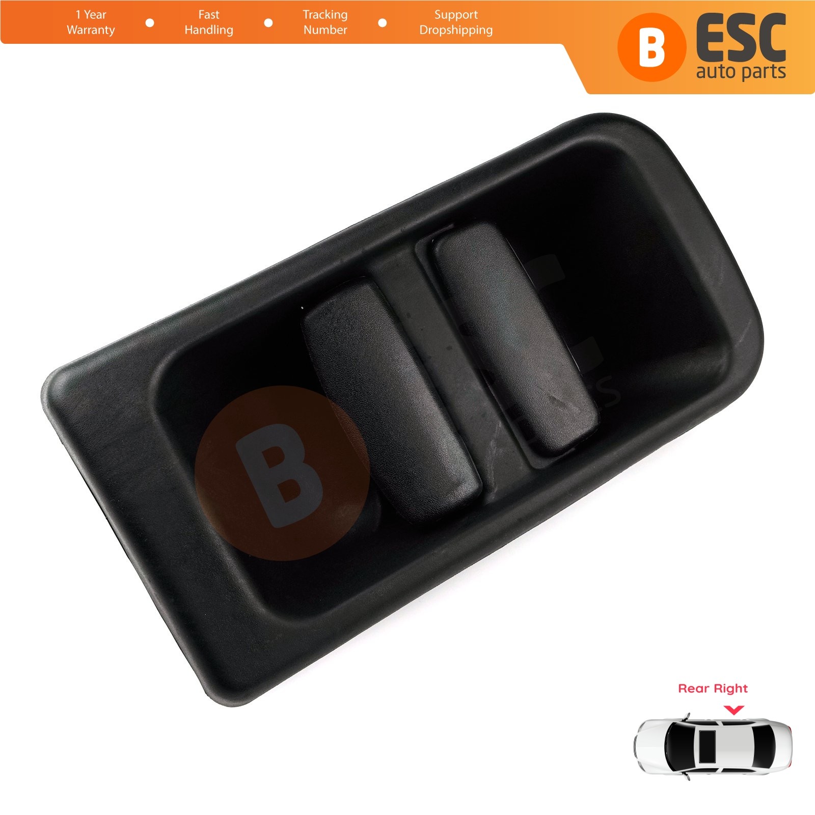 Right Sliding Door Outer Handle for Renault Master 2 Opel Movano A Interstar X70