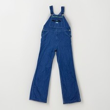 Liberty Bib Overalls Mens 34x30 Denim Farm Work Utility Carpenter Chore Barn