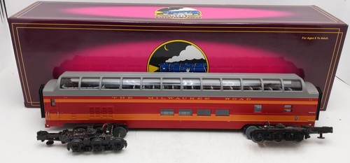 Coche de pasajeros MTH 20-6752 calibre O Milwaukee Road 70' longitud completa vista domo #53 | Zustand: Used