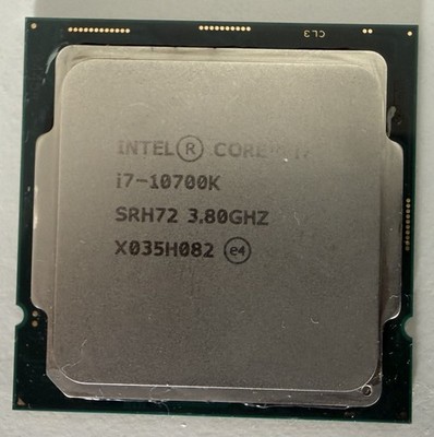 Intel Core i7-10700K 3.8 GHz 8-Core LGA 1200 CPU - Top Zustand, wenig im Einsatz