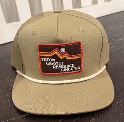Teton  Gravity Research Jackson Hole Snapback Nwt Bozeman