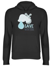 Save Water Dripping Tap Hoodie Mens Womens Hooded Top