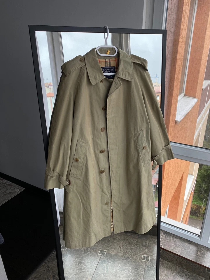 Gabardina vintage Burberry Nova Check para hombre Japón talla M Foto 4 de 4